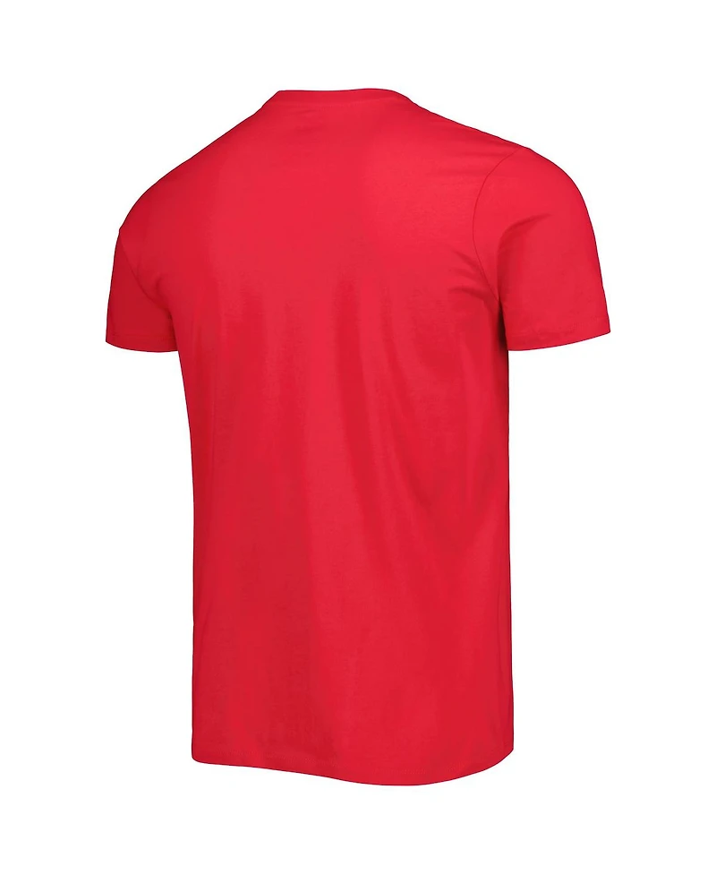 Men's '47 Brand Red Kansas City Chiefs Logo Regional Super Rival T-shirt