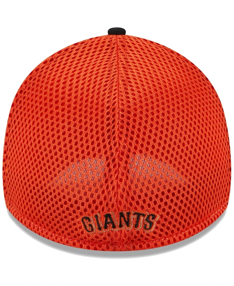 Men's New Era Black San Francisco Giants Team Neo 39THIRTY Flex Hat