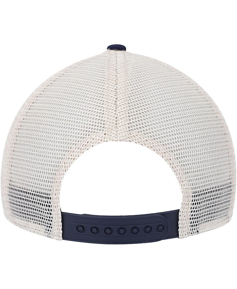 Men's American Needle Navy, Cream Wheaties Valin Trucker Snapback Hat