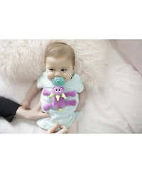 Wubbanub Baby 0 to 6m Pacifier - Purple Monster
