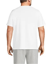 Lands' End Big & Tall Super-t Short Sleeve T-Shirt with Pocket