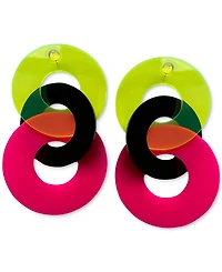 Swanky Designs Link Up Drop Earrings