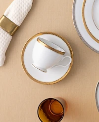 Noritake Charlotta Gold Set of 4 Cups, Service For 4