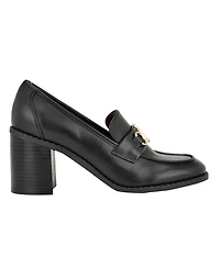 Tommy Hilfiger Women's Hazen Heeled Ornamented Loafers