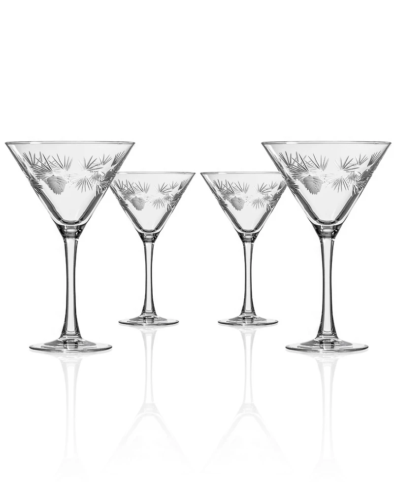 Rolf Glass Icy Pine Martini Glass 10oz