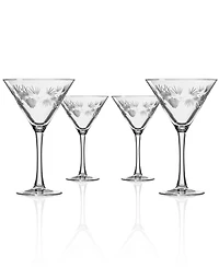 Rolf Glass Icy Pine Martini Glass 10oz