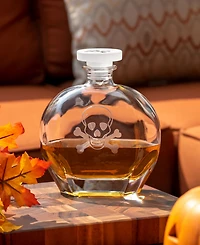 Rolf Glass Skull And Crossbones 3 Piece Gift Set