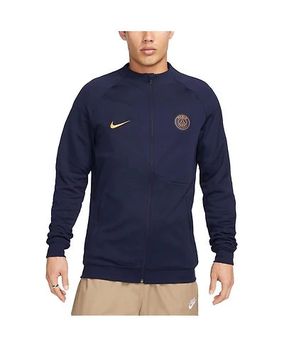 Men's Nike Navy Paris Saint-Germain 2023/24 Academy Pro Anthem Full-Zip Jacket