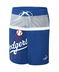 Men's G-iii Sports by Carl Banks Royal Los Angeles Dodgers Sea Wind Swim Shorts