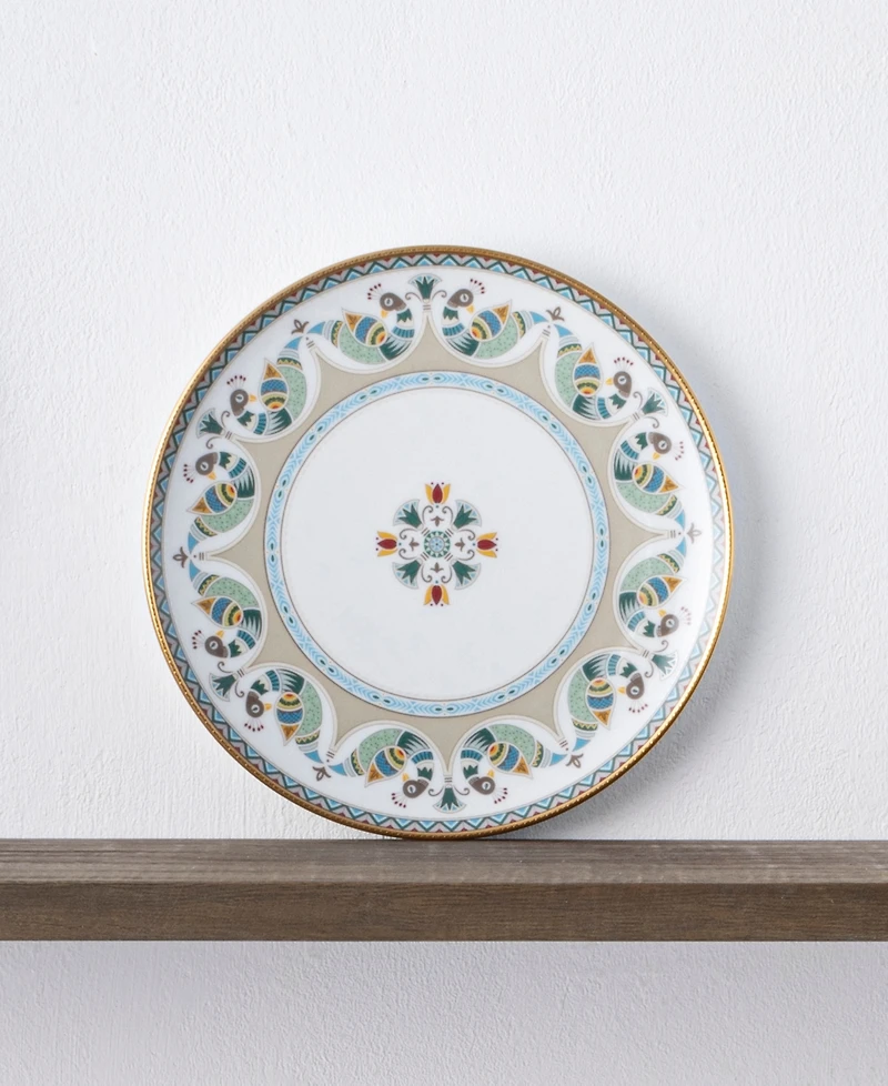 Noritake Serene Garden 4 Piece Salad Plates Set, 8.25", Service for 4