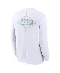 Men's Nike White 2023 Mlb All-Star Game Fleece Pullover Sweatshirt