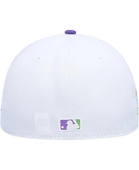 Men's New Era White Los Angeles Dodgers 2020 World Series Side Patch 59FIFTY Fitted Hat