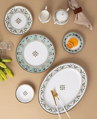Noritake Serene Garden Oval Platter