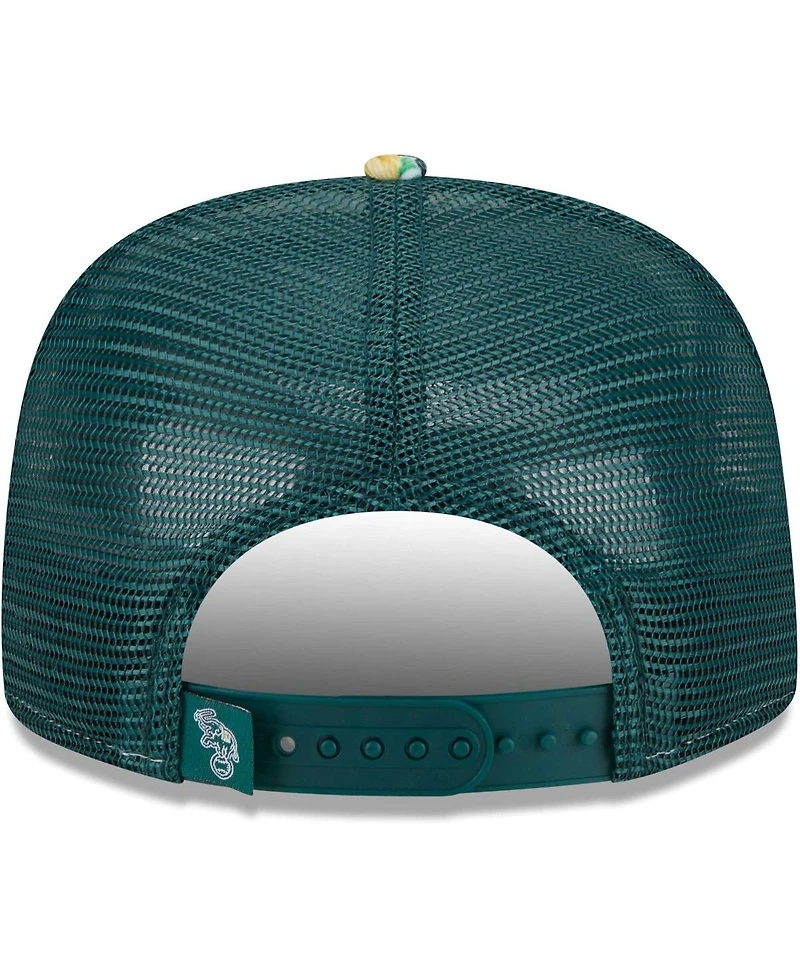 Men's New Era Oakland Athletics Tropic Floral Golfer Snapback Hat