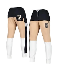 Men's Black, White Lafc Jogger Pants