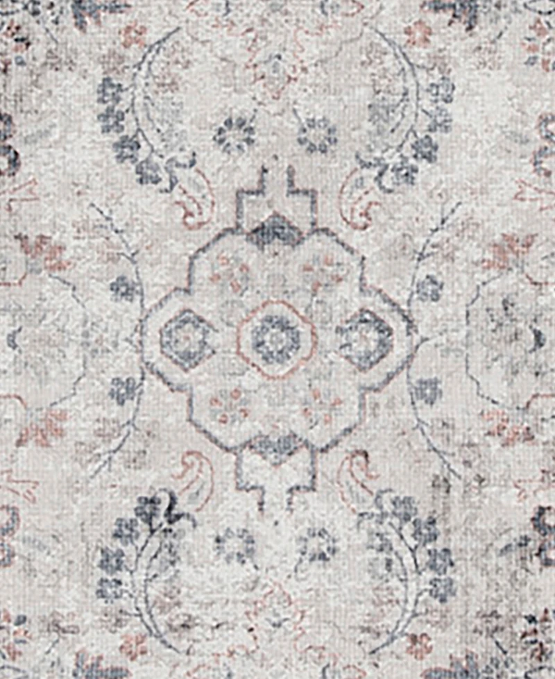 Km Home Belmont Damond 7'6" x 9'6" Area Rug