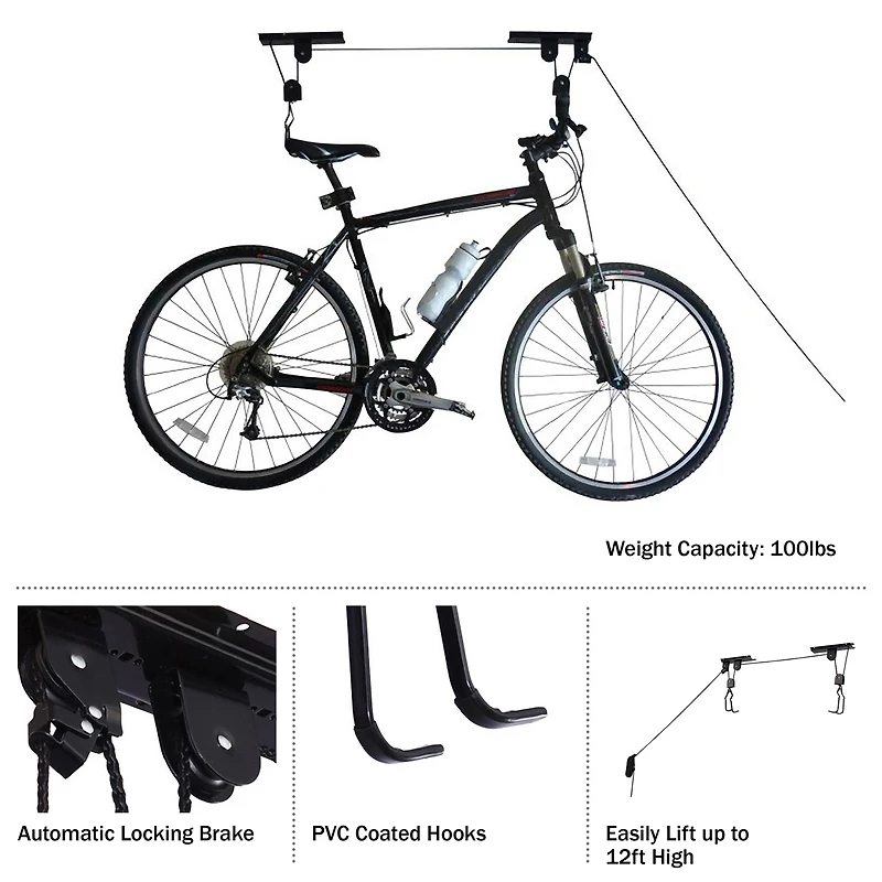 The Bicycle Repair Stand by Rad Cycle holds up to 66-pounds effortlessly in heavy-duty clamps that are engineered not to harm your bike's finish.
