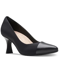 Clarks Women's Kataleyna Rose Mixed-Media Comfort Pumps
