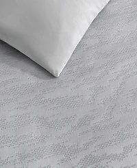 Vera Wang Illusion 3 Piece Duvet Cover Set, Queen