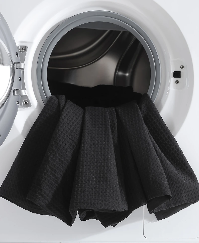 Vera Wang Waffle Pique Cotton 3 Piece Comforter Set, King