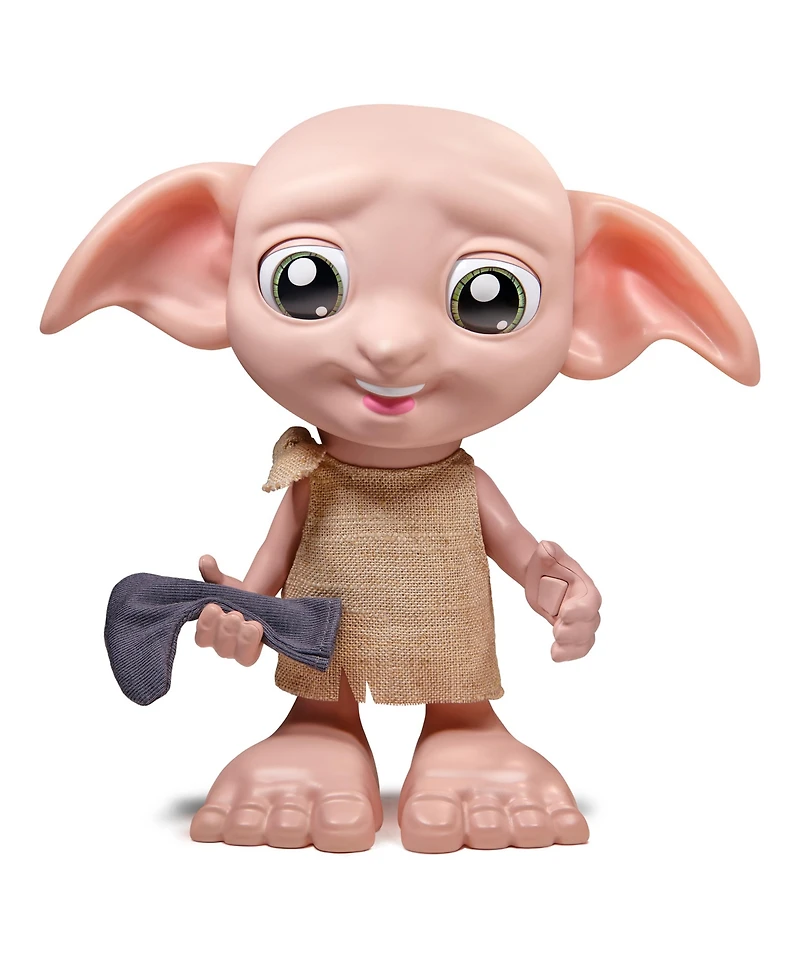 Wizarding World Harry Potter, Interactive Magical Dobby Elf Doll with Sock