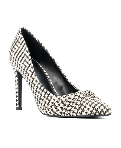 Women's Monique- Knotted Pointy High Heels Pump