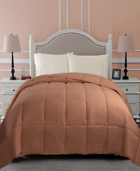 Superior All Season Down Alternative Reversible Comforter, Full/Queen