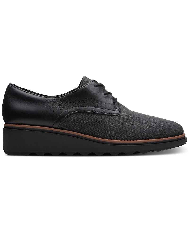 Clarks Women's Sharon Rae Lace-Up Wedge Shoes
