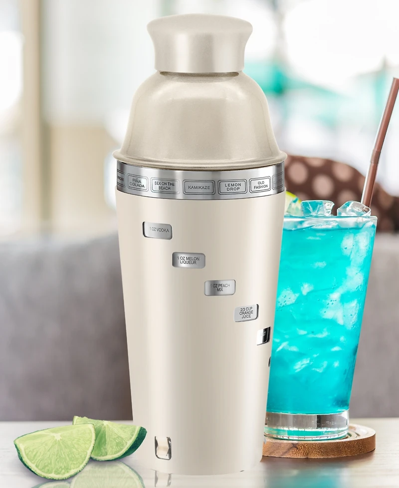 Oggi Dial-a-Drink 15 Recipe 1 Litre Cocktail Shaker
