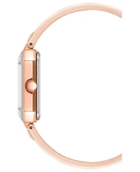 Anne Klein Women's Quartz Enamel Alloy Bangle Watch, 24mm x 37.5mm