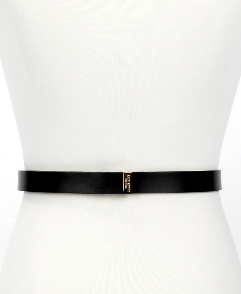 kate spade new york Women's Leather Bow Belt