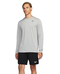 Nike Men's Relaxed-Fit Long-Sleeve Fitness T-Shirt
