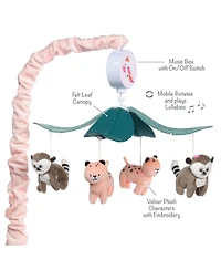 Lambs & Ivy Enchanted Safari Animal Musical Baby Crib Mobile Jungle Soother Toy
