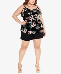 City Chic Women's Nicole Print Cami