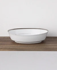Noritake Charlotta Platinum Oval Vegetable Bowl, 32 oz