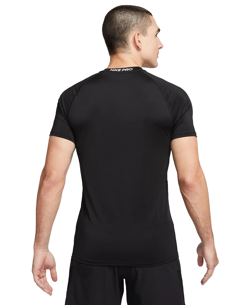 Nike Men's Pro Slim-Fit Dri-fit Short-Sleeve T-Shirt