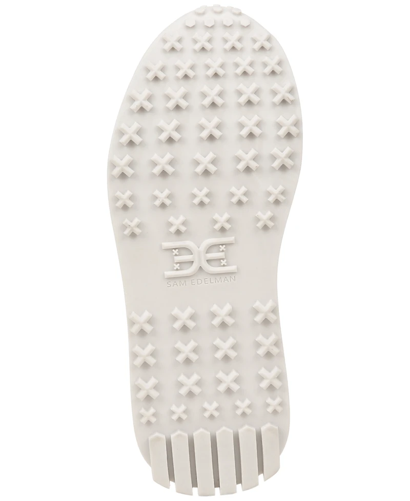 Sam Edelman Women's Langley Emblem Lace-Up Trainer Sneakers