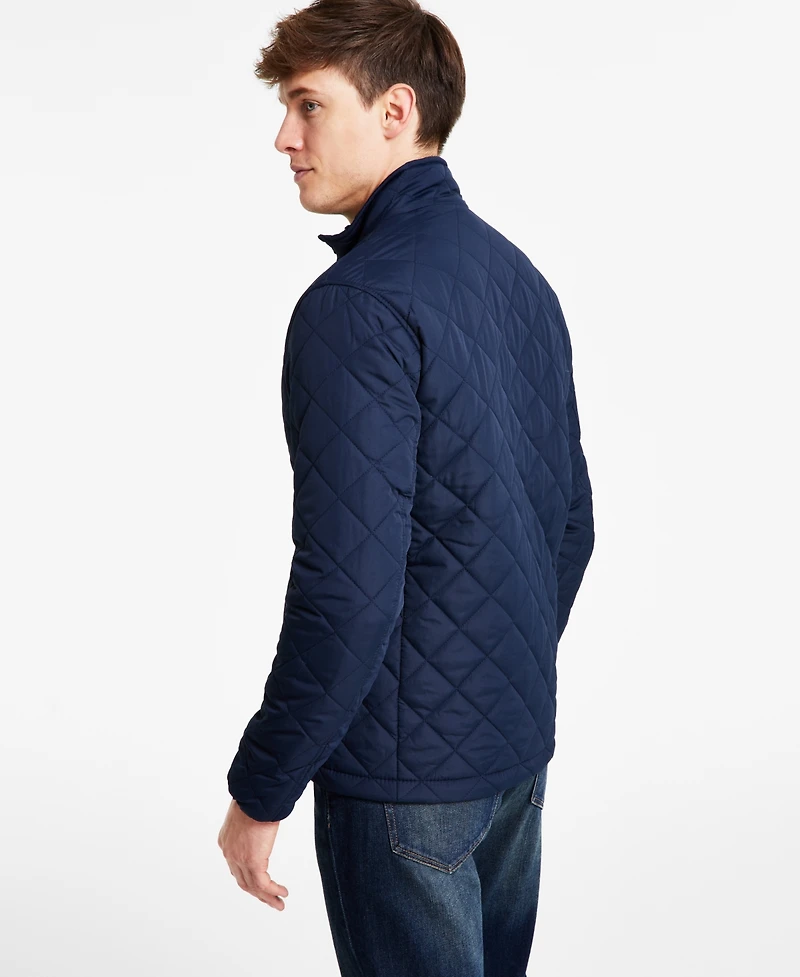 Hawke & Co. Men's Diamond Quilted Heritage Jacket, Created for Macy's