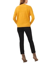 Vince Camuto Women's Cozy Crewneck Long-Sleeve Extend-Shoulder Sweater