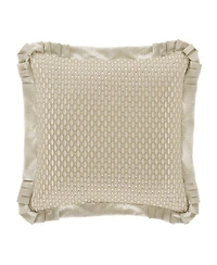 J Queen New York Lazlo Embellished Decorative Pillow, 20" x 20"