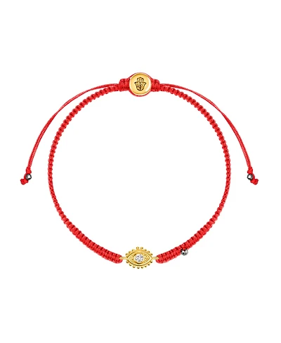 Powerful Protection - Hematite Gold Evil Eye Red String Bracelet