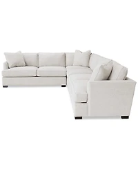 Nightford 143" 4-Pc. Fabric L Sectional, Created for Macy's