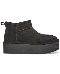 Madden Girl Embracce Cozy Mini Platform Booties