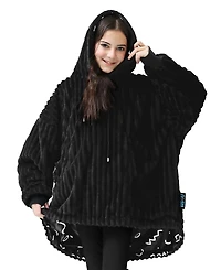 Nestl Oversized Wearable Reversible Color Kids Blanket, 31.5" x 42.8"