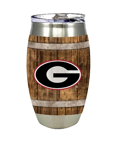 Georgia Bulldogs 15 Oz Barrel Tumbler