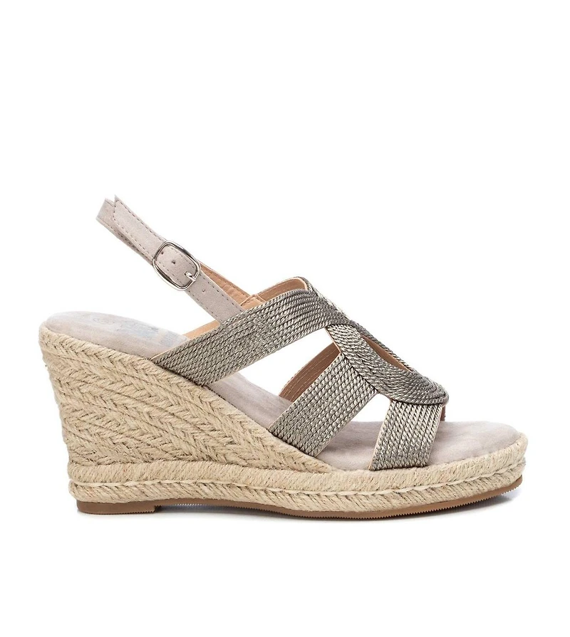 Women's Jute Wedge Sandals By Xti