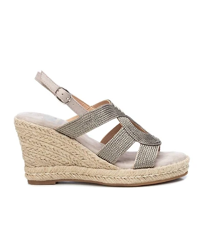 Women's Jute Wedge Sandals By Xti