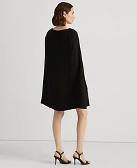 Lauren Ralph Women's Georgette Cape Dress