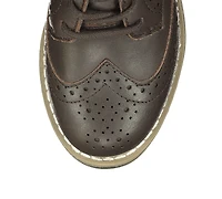 Hope & Henry Big Boys Leather Wingtip Oxford