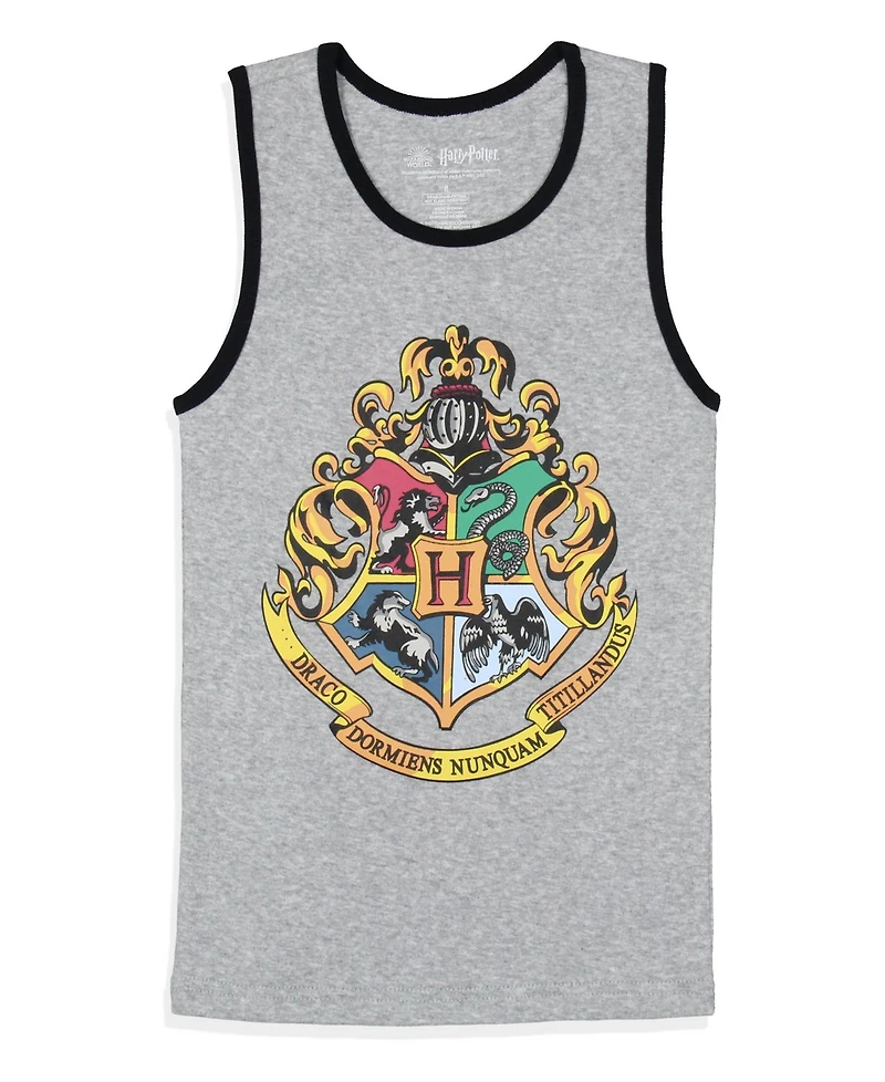 Harry Potter Girls Hogwarts House Crest Sleep Tank And Shorts 2 Piece Pajama Set